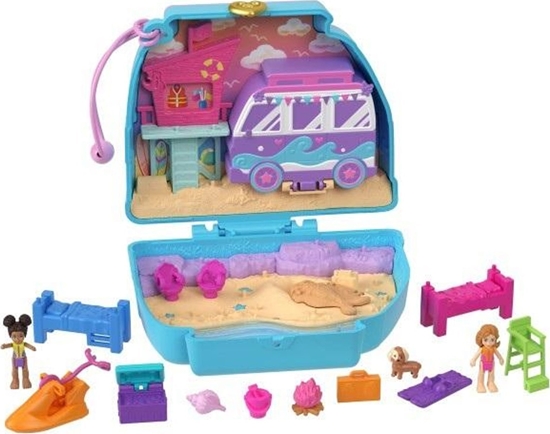 Изображение Lalka Barbie Mattel PP PLAZOWY SZCZENIACZEK ZEST KOMP HRD36 WB4