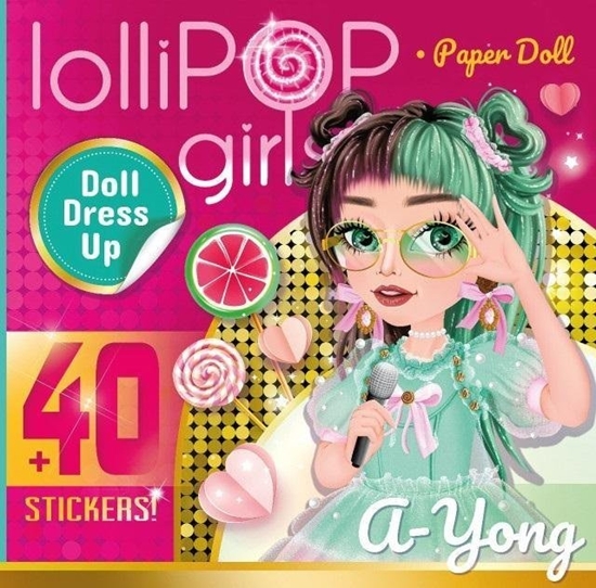 Изображение Lalka do wycinania z naklejkami 200x200 A-Young