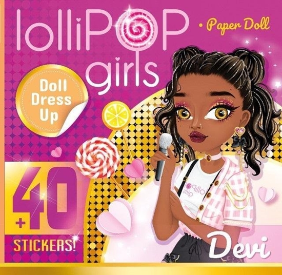 Picture of Lalka do wycinania z naklejkami 200x200 Devi