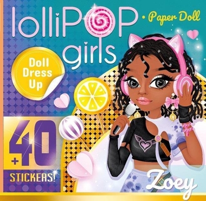 Picture of Lalka do wycinania z naklejkami 200x200 Zoey