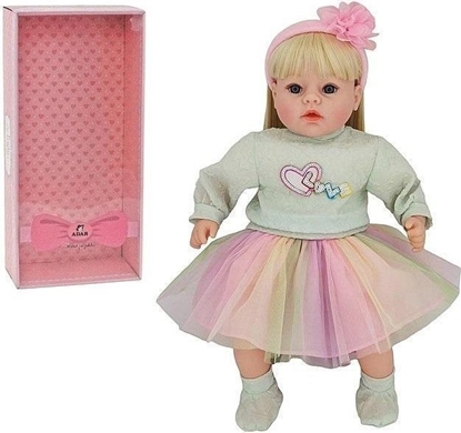 Attēls no Lalka dziewczynka 45cm z polskim dwikiem