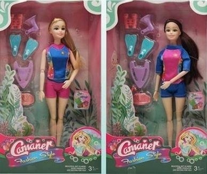 Attēls no Lalka z zestawem do nurkowania