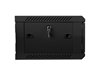 Picture of Lanberg 19'' wall-mounted installation cabinet 4U 600x450mm black (glass door)