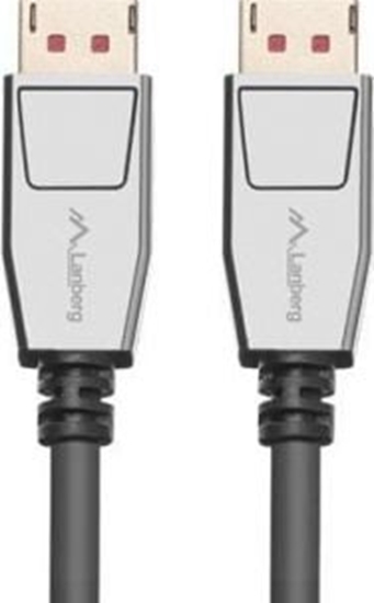Picture of Lanberg DisplayPort M/M Cable 20 PIN V1.4 1M 8K 60HZ Black |