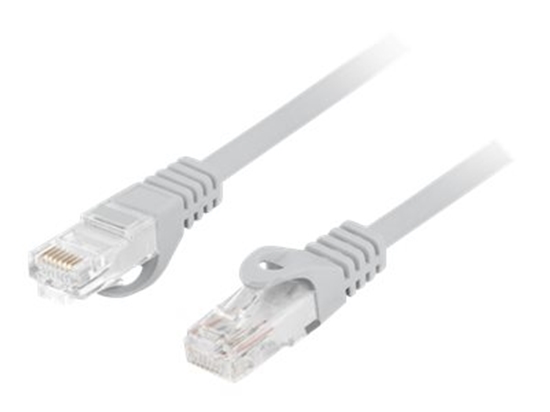 Picture of Lanberg | Patchcord Cat.6 UTP LSZH CU | PCU6-10CU-0100-S | 1 m | Grey