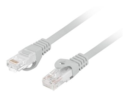 Изображение Lanberg | Patchcord Cat.6 UTP LSZH CU | PCU6-10CU-0150-S | 1.5 m | Grey