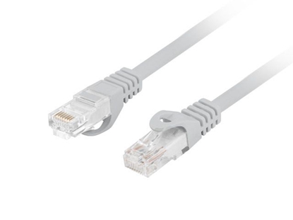 Изображение Lanberg | Patchcord Cat.6 UTP LSZH CU | PCU6-10CU-1000-S | 10 m | Grey
