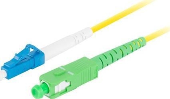 Picture of Lanberg PATCHCORD WIATOWODOWY SM LC/UPC-SC/APC SIMPLEX 3.0MM LSZH G657A1 2M ÓTY LANBERG