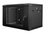 Изображение Lanberg Rack Wandschrank 19" 6U/600X450 Glastür schwarz