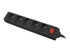 Picture of Lanberg Steckdosenleisten 3M 5X 230V EN MIT SCHALTER MASSIVE