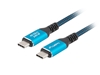 Picture of Lanberg USB-C M/M 4.0 CABLE 240W 8K 60HZ | CA-CMCM-44CU-0005-BK