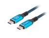 Picture of Lanberg USB-C M/M 4.0 CABLE 240W 8K 60HZ | CA-CMCM-44CU-0005-BK
