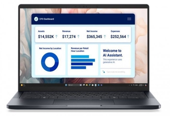 Picture of Laptop Dell Laptop Pro 14 Premium PA14250 W11P U7-266V/16GB/512GB SSD/14.0 FHD+/Arc/FgrPr/Cams&Mic/5G WWAN+BT/BcklKb/3C/vPro/3YPS Magnesium