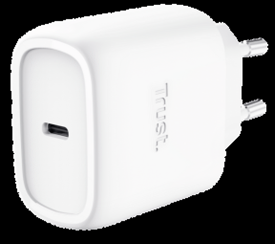 Изображение Lādētājs Trust Maxo 45W Black USB-C + 2m USB-C Cable White