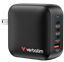 Attēls no Lādētājs Verbatim Universal Mini GaN Wall Charger 100W UK + EU