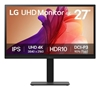 Picture of LCD Monitor|LG|27 "|3840 x 2160 pixels|4K Ultra HD|Flat|27BA45U-B