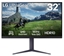 Изображение LCD Monitor|LG|31.5"|Panel IPS|2560x1440|16:9|180Hz|1 ms|Pivot|Height adjustable|Tilt|Colour Black|32GS85Q-B