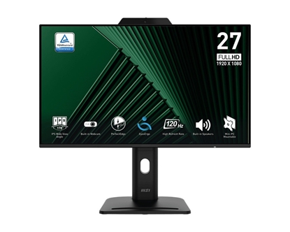 Изображение LCD Monitor|MSI|PRO MP272PMG|27"|Business|Panel IPS|1920x1080|16:9|120 Hz|Speakers|PROMP272PMG