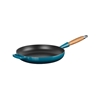 Изображение Le Creuset Cast iron pan with wooden handle Ø28cm