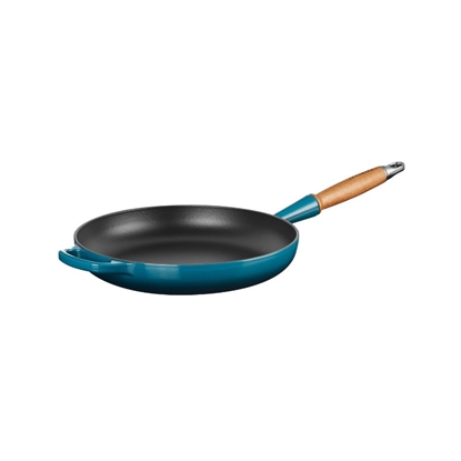 Attēls no Le Creuset Cast iron pan with wooden handle Ø28cm