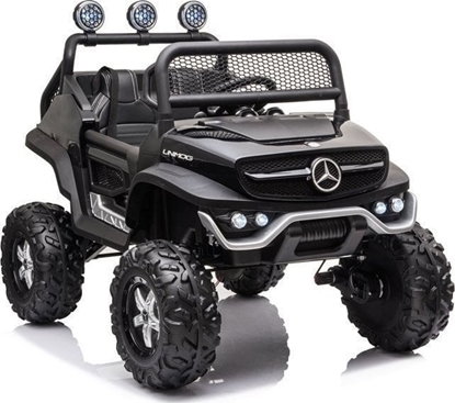 Picture of Lean Cars Pojazd na Akumulator Mercedes Unimog S Czarny