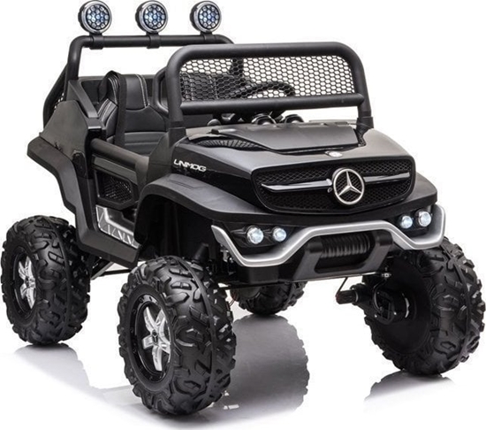 Picture of Lean Cars Pojazd na Akumulator Mercedes Unimog S Czarny