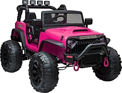 Picture of Lean Sport Auto na akumulator Jeep JC666 Róowy Lakierowany