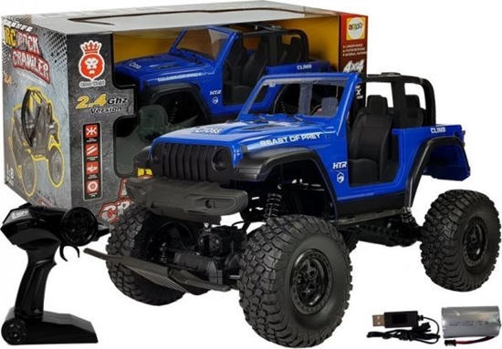 Изображение Lean Sport Auto Terenowe Zdalnie Sterowane 4x4 Amortyzatory 2.4G Niebieski