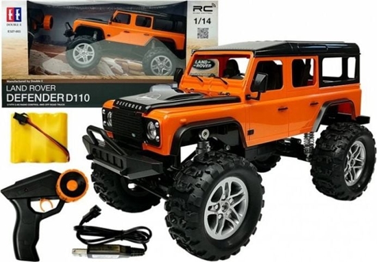 Изображение Lean Sport Auto Zdalnie Sterowane Land Rover Defender R/C Pomaraczowe 1:14