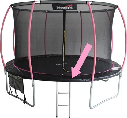 Изображение Lean Sport Osona na spryny do Trampoliny Sport Max 12ft Czarno-Róowa