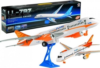 Picture of Lean Sport Samolot Pasaerski Biay Friction Podstawka 65 cm