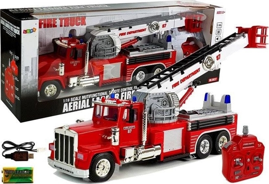 Изображение Lean Sport Wóz straacki 60cm wysuwana obrotowa drabina R/C Dwik syrena wiata