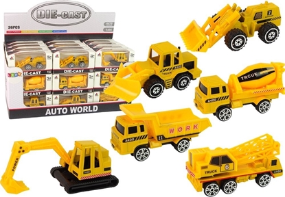 Изображение LeanToys Auto Pojazdy Budowlane Resorak Róne Rodzaje