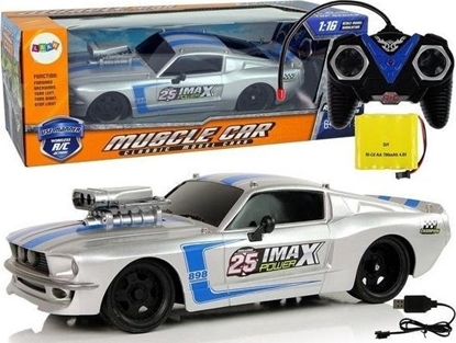 Изображение LeanToys Auto Sportowe 1:16 zdalnie sterowane srebrne