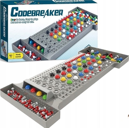 Изображение LeanToys Gra Logiczna Kodowanie Zgadnij Kod Codebreaker