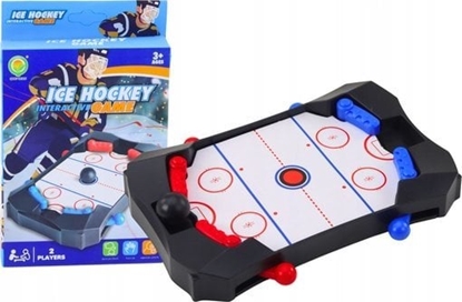 Picture of LeanToys Gra Zrcznociowa Mini Gra Hockey Czarna