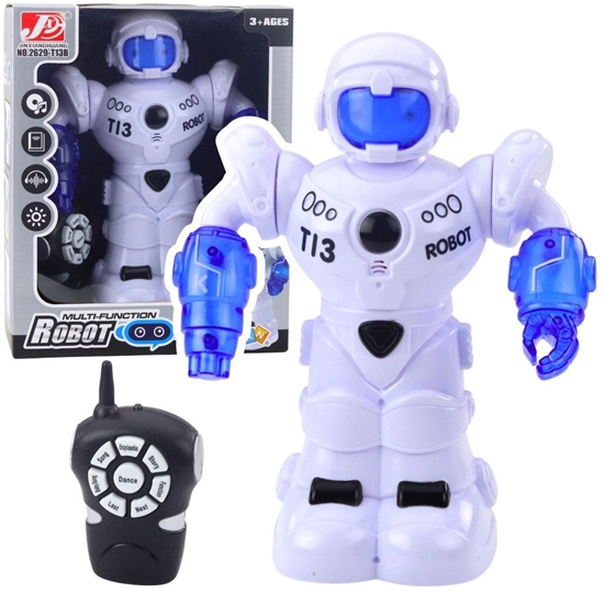 Picture of LeanToys Inteligentny Robot Zdalnie Sterowany RC Pilot wiatla Dwiki