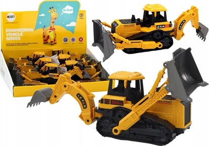 Изображение LeanToys Koparka Gsienicowa Pojazd Budowlany 2 yki óta