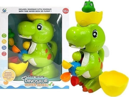 Attēls no LeanToys Kpielowy Dinozaur Mynek Tryskajcy Wod