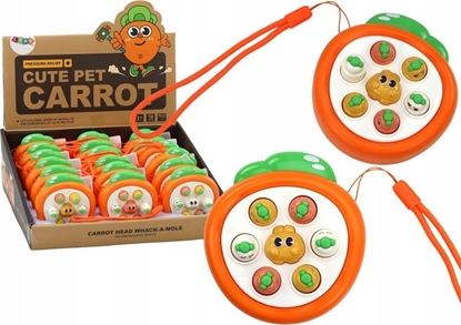 Picture of LeanToys Mini gra zrczno¶ciowa Wac a mole marchewki