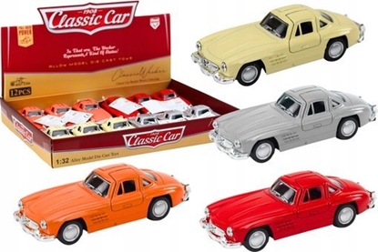 Attēls no LeanToys Samochód Klasyczny 1:32 Metalowy Otwierane Drzwi Napd