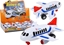 Picture of LeanToys Samolot Pasaerski wiata Dwiki Napd Biay