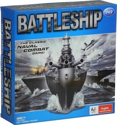 Attēls no LeanToys Strategiczna Gra w Statki Bitwa Morska 2 Walizki