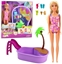 Picture of LeanToys Zestaw Lalka Anlily Na Play Basen Palma Akcesoria 8 el.
