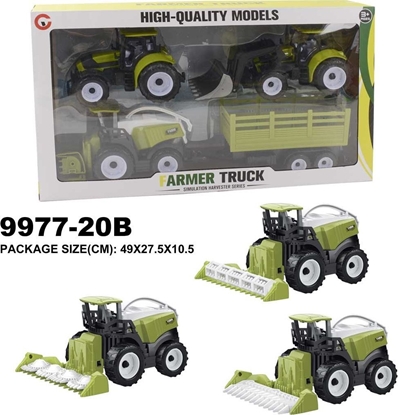 Изображение LeanToys Zestaw Pojazdów Rolniczych