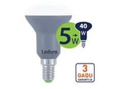 Изображение LEDURO LED spuldze R50 E14 5W 2700K 350l