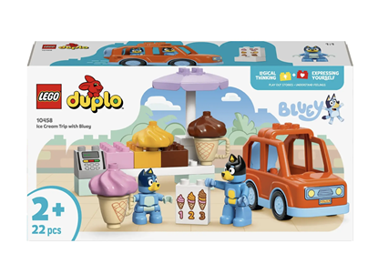 Picture of LEGO 10458 Bluey Ice Cream Trip with Bluey Building Sets