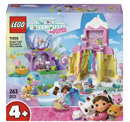Picture of LEGO 11205 Gabyy's Dollhouse Sweet Treat Mountain and Kitty Garden Building Sets