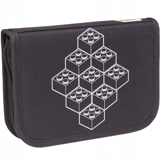 Picture of LEGO Bricks Pencil Case With Content 20085-2511 Czarne One size