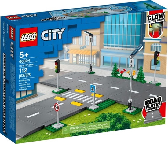 Picture of LEGO City intersection with traffic lights 60304 (Nedaudz boj. iepak.)